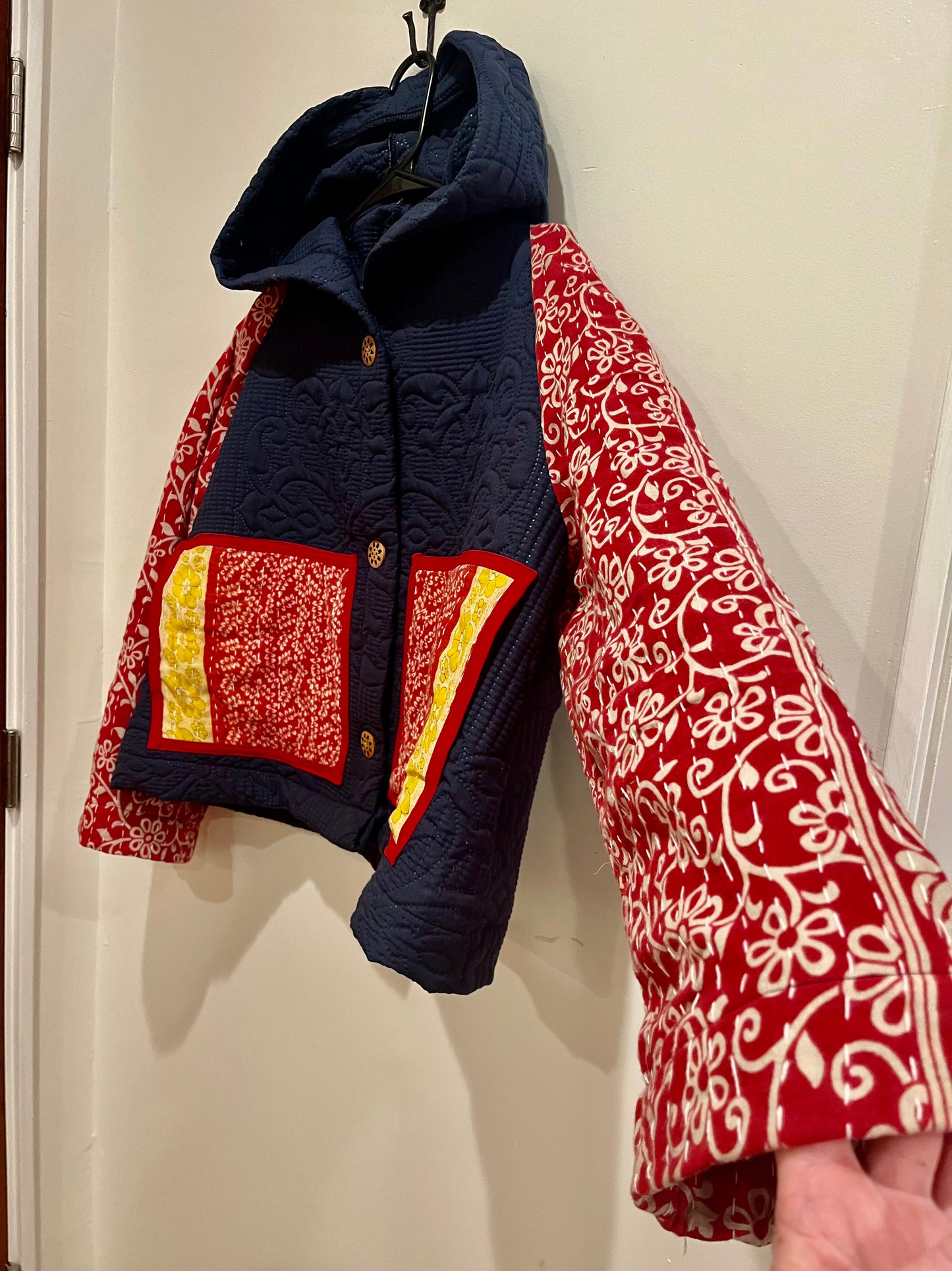 B. Upcycled jacket small/medium