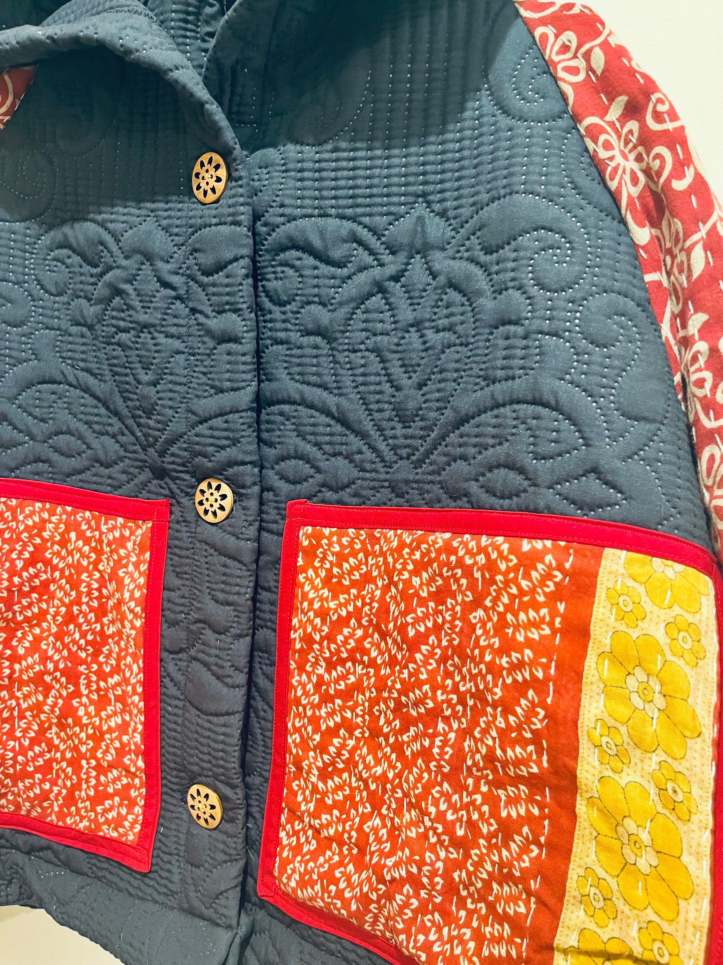B. Upcycled jacket small/medium