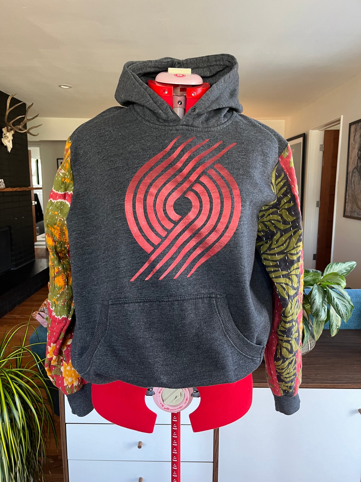 C. Upcycled hoodie mens small/medium