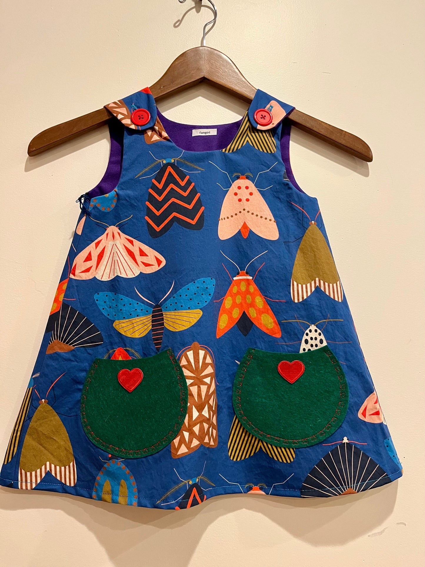 Girls moth dress size 3/4