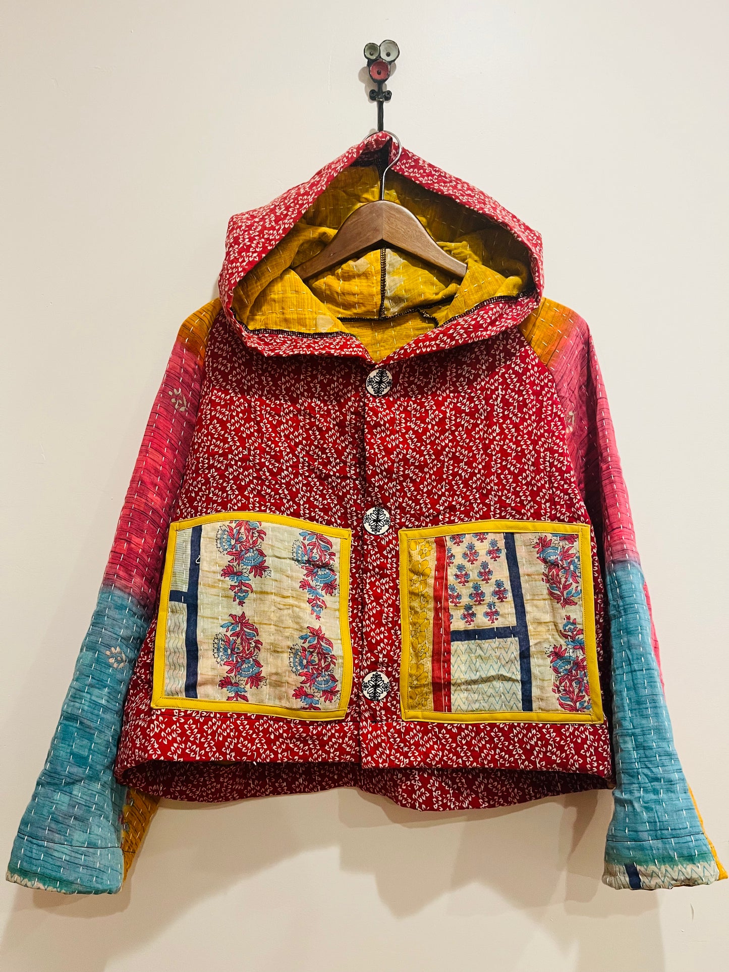 A. Upcycled Kantha Jacket