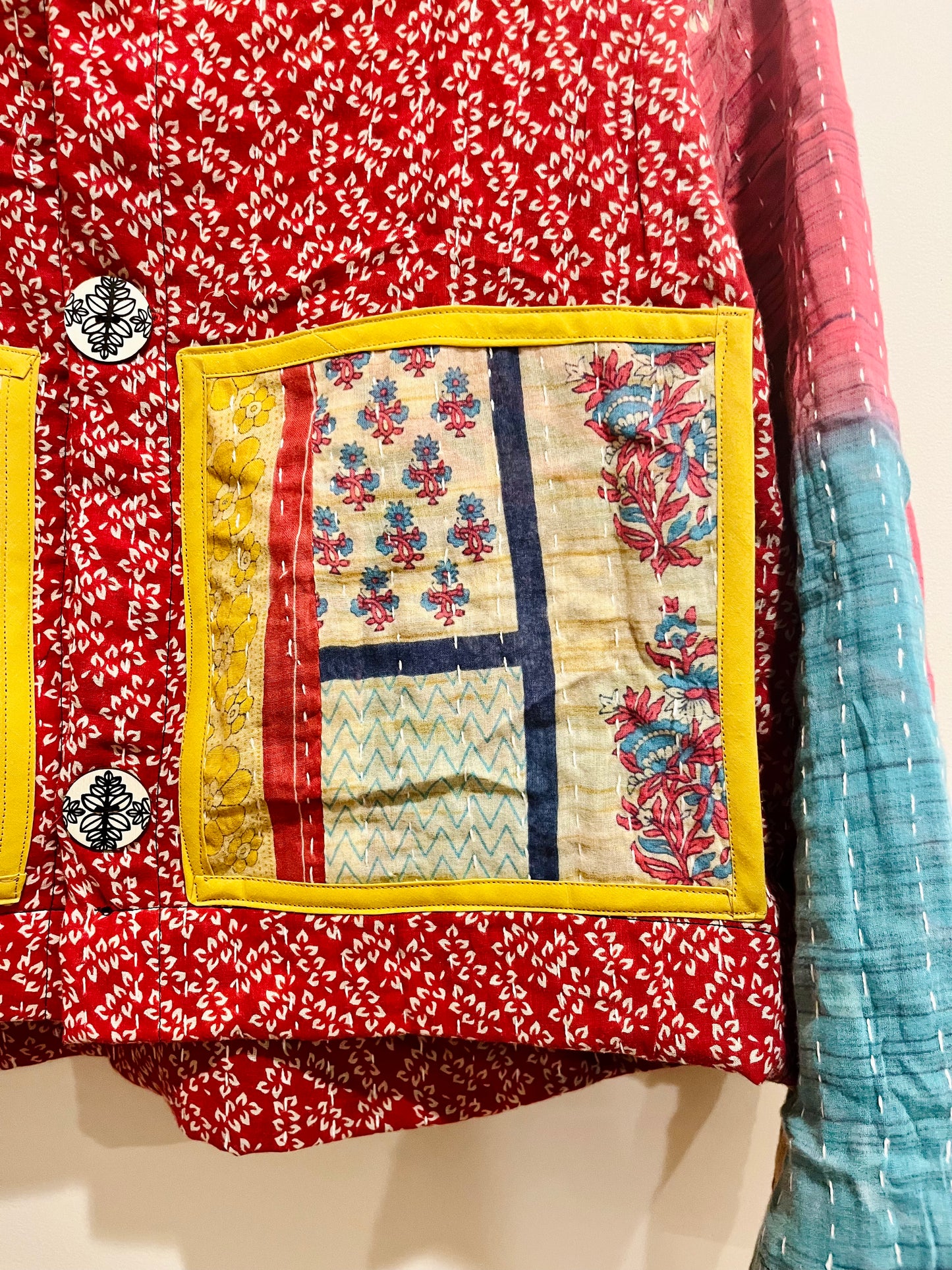 A. Upcycled Kantha Jacket